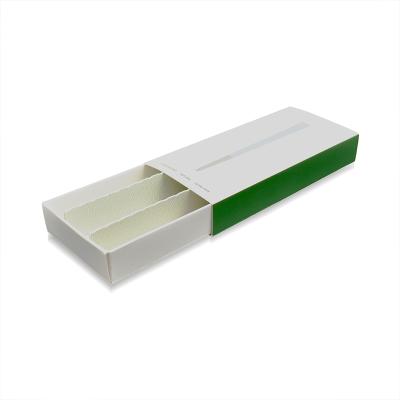 China Recyclable Custom Drawer Box Design Preroll Tube Paper Box Preroll Packaging for sale