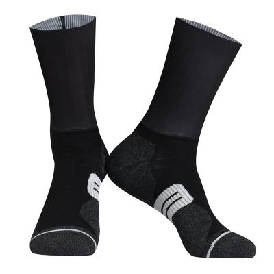 China QUICK DRY Customized Design Slip Non Running Air Compression Cycling Socks for sale