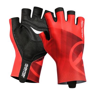 China Antibacterial Newcomer! ! Customized Half Finger Bike Anti-skidding Riding Cycling Gloves With Your Logo for sale