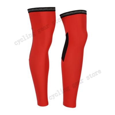 China High Quality Antibacterial Leg Warmer Bicycle Road Man Leg Cycling Sleeves Quite Comfortable for sale