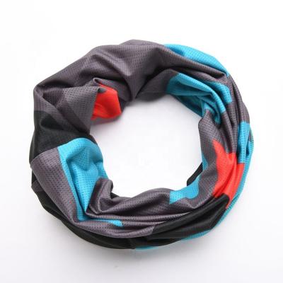 China 100% Polyester Sports Headwear Wholesale Breathable Recycling Magic Bandana For Unisex for sale