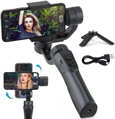 China Mobile Phone Steady Shooting and Anti-shaking 3-Axis Gimbal Handheld Mobile Stabilizer for Smartphone for sale