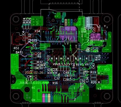 China Multilayer Printed Circuit Board With 0.03mm Min. Core And 0.15mm Back Drill en venta