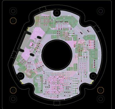 China Placa de PCB de múltiples capas con taladro trasero de 0,15 mm para la fabricación en venta