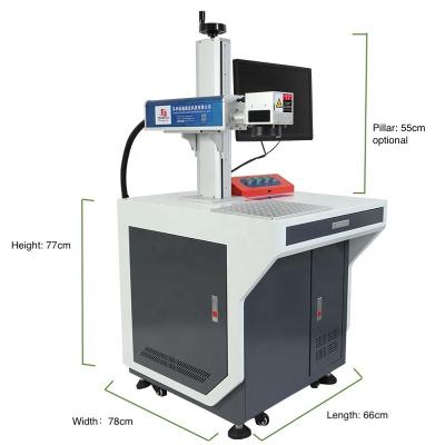 China Laser Marking 20W 30W 50W Fiber Laser Marking Machine Laser Engraving Machine For Stainless Steel for sale