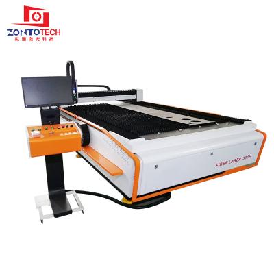 China Programmable 1500W Raycus Laser Power Fiber Laser Metal Cutting Machine for sale