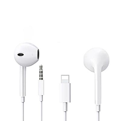 China Wholesale Original Cable Headband Headphone Earbuds For Apple For iPhone iPad Mobile Phone 3.5mm Hand Free Earbuds With Microphone for sale