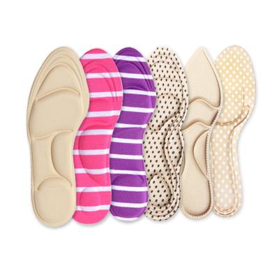 China Shock Absorption Foot Flat Feet Care Unique Orthopedic Pads Ladies Heel Protector Shoe Insole Memory Foam Insoles for sale