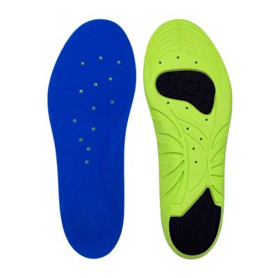 China Hot Selling Amazon Soft Breathable Soft Fasciitis Insole Plantar Sport Comfy Soft Shoes PU Insole for sale