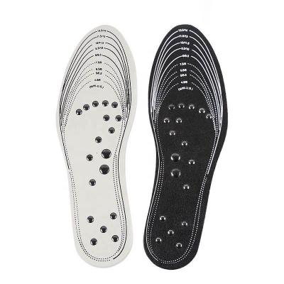 China Magnetic Foot Massage Memory Foam Acupoint Insole Therapy Weight Loss Foot Care Shoe Inserts for sale