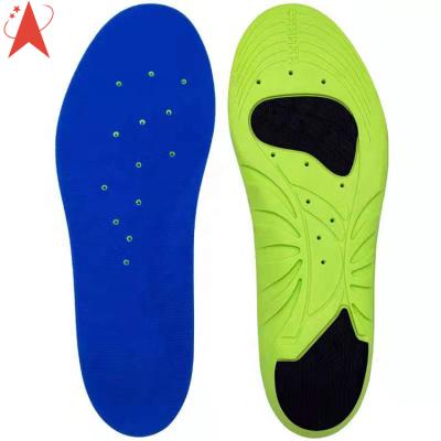 China Hot Selling Shock Absorption Amazon Fasciitis Insole Breathable Soft Plantar Sport Shoes PU Insole for sale