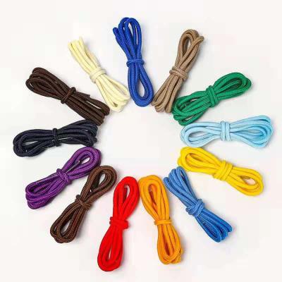 China Wholesale Colorful Custom Shoe Laces Round Rope Shoe Laces Round Various Colors for sale