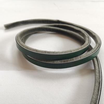 China High elasticity straight hair plastic steel window 3P adhesive sealing strip can prevent wind and dust for sale