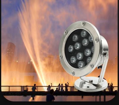 China LANDSCAPE Pool Lamp Fountain Energy Saving RGB Led Ip68 High Brightness Underwater Led Spot Light Swimming Lights for sale