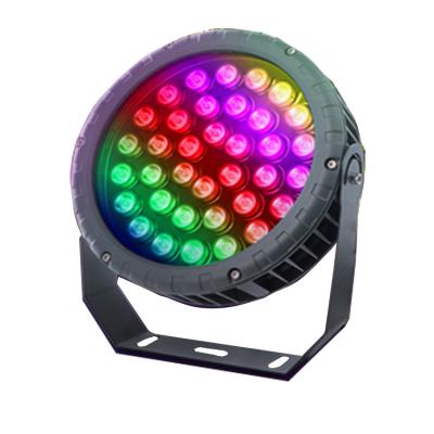 China Square Easy Installation Garden Ip65 RGB Dmx512 Outdoor Waterproof Wheel Beam Around Flood Light for sale