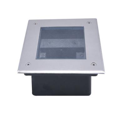 China Durable 12Vdc Outdoor Floor Stage Square Underground Lamp 3W 4W 5W 6W Led Buried Ground Light for sale