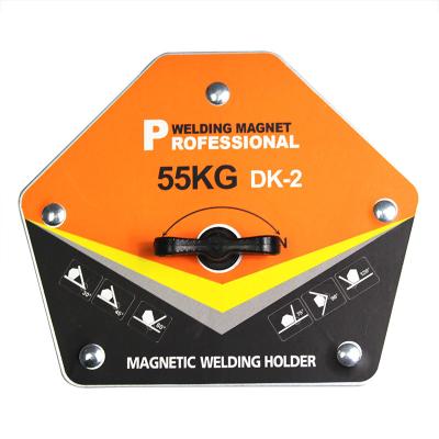 China Industrial Magnet 55lbs Welding Magnet Holder Magnetic Metal Sheet Clamp Magnetic Welding Weld Holders for sale