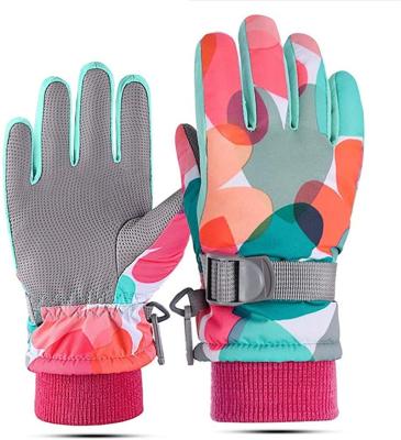 China Keep belongings warm using the widely popular knit waterproof Pink Ski Mitten for sale