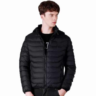 China Viable Men's Duck Down Plus Size Jacket Breathable Warm Down Jacket for sale