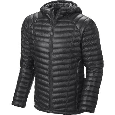 China Viable Men's Winter Duck Down Jacket Quick Dry Breathable Hooded Jacket for sale