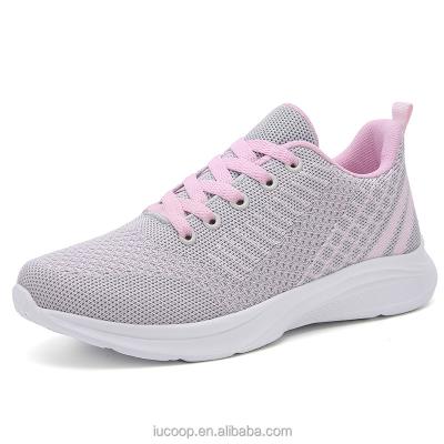 China Cushioning Hot Styles Sport Shoes For Women Sport Shoes Breathable Knitting Upper With Anti-Slip Flexible Bottom For Couple Sport Shoes for sale