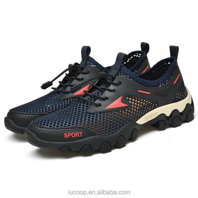 China High Quality Fashion Trend Men Casual Shoes With Breathable Mesh Upper Flexible Durable Rubber Bottom For Summer Customize OEM Sports Shoes for sale