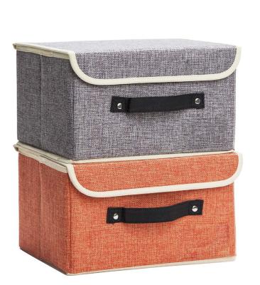 China Amazon Hot Seller Foldable Cloth Basket Storage Closet Clothing Organizer Cloth Boxes Arrange/Reservation for sale