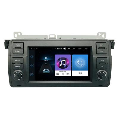 China Factory Supply 7 inch 2 Din Android System Capacitive Screen 128GB GPS Navigation Car DVD Player For BMW e46 for sale