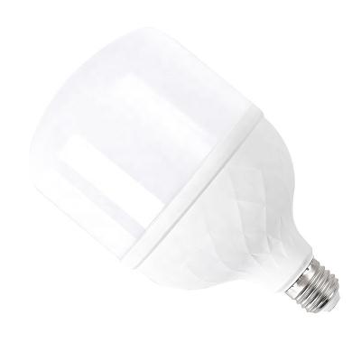 China Warehouse Wholesale High Lumen T Shape Plastic Clad Aluminum  B22 E27 20W/30W/40W Led Bulb for home lighting for sale