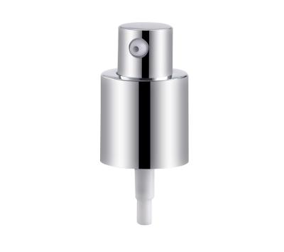 China Non Spill 18/415 Aluminum Treatment Pump For Cosmetic Bottle for sale