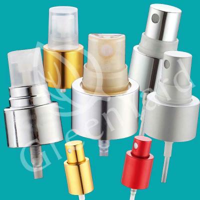 China Non Spill Plastic Screw Cap Perfume Sprayer Atomizer Aluminum Fine Mist Sprayer for sale