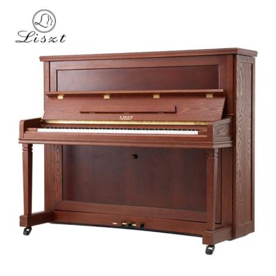 China 2021 New Product High Quality Solid Wood Keyboard Electronic Mechanical Piano Ebony Black Key Piano for sale