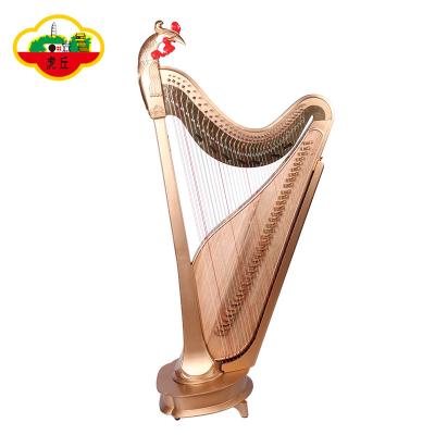 China Huqiu card 36 string seven tower the Suzhou national large harp harp musical instrument a manufacturer directly for customization 175cm*80cm for sale