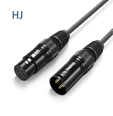 China Car XLR to XLR Microphone Cable 3 Pin Balanced DMX Cable Patch Cords XLR Cable Male to Female Microphone for sale