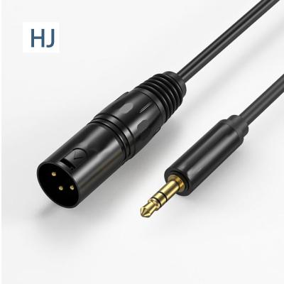 China Car 1/8 Trs 3.5mm To Xlr Cable 3.5mm Male To Male Xlr Microphone Cable Xlr To Wire For Amplifier for sale