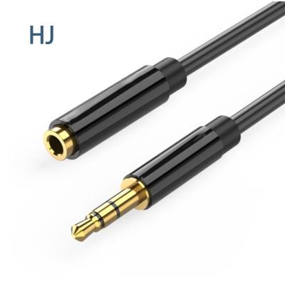 China 2022 High Fidelity Car Noise 3.5mm Male To Female Audio Extension Cable Earphone Extension Cable For Headset for sale