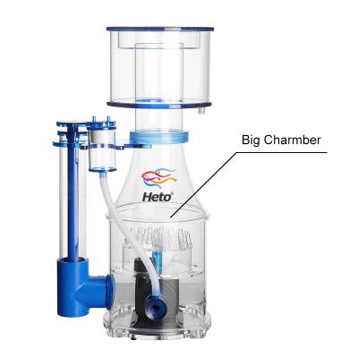 China Viable Aquarium Equipment Plastic Protein Cleaning Skimmer for Fish and Shrimp Heto Protein Skimmer for sale