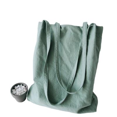 China Long Handle Large CustomShopping Grocery Customer Tote Bag With Logo Cotton Handled Canvas Shopping Bag for sale