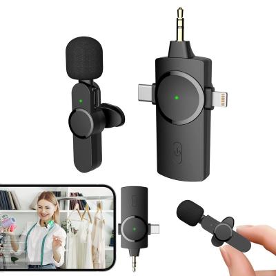 China TOKDANCE Earbuds Case Plug-in Game Noise Reduction Vlog Livestreaming Lavalier Portable Charging Wireless Microphone for sale