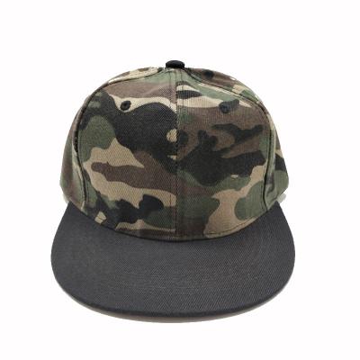 China breathable & Wholesale Custom Waterproof Logo Acrylic Basketball Hats Snapback Hats Camouflage Hip Hop Kids Adult Snapback Hats for sale