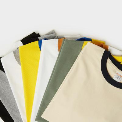 China Factory Direct Sales Quality Anti-Shrink And Relieve Custom Made Plain Cotton T Shirts T-Shirt For Men for sale