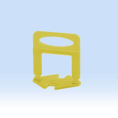 China 1.5mm Modern Tile Clip With Yellow Color Suitable For 3mm To 15mm Tile Thickness Tile Leveling System for sale