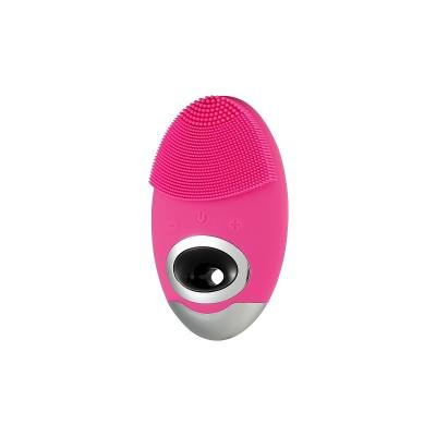 China New Face Lift Silicone Electric Facial Detergent Silicone Sweep Skin Care Face Wash Brush Massager Skin Master Cleaning Remover for sale