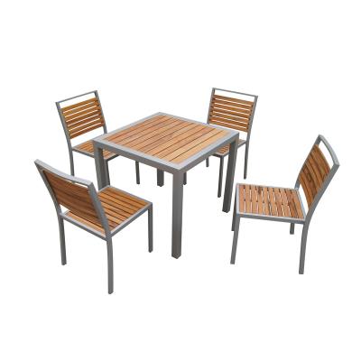 China Durable Outdoor Teak Garden Table Set for sale