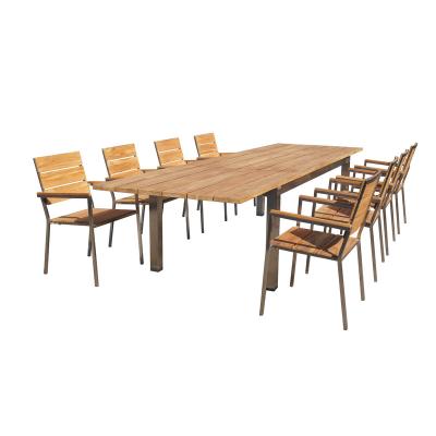 China Deluxe Deluxe Extension Table Outdoor Set for sale