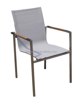 China WF-Y5059 Modern Stainless Steel Outdoor Garden Chair for sale