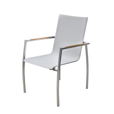 China Durable Outdoor Clamp Stainless Steel Chair for sale