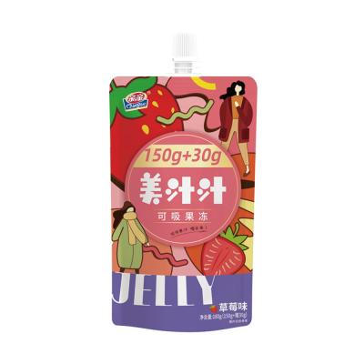 China Jelly Food OEM ODM Factory Whosale 180g Natural Sweet Flavor Jelly Drink With Factory Price for sale