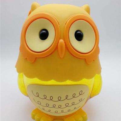 China Qinqin Owl Natural Shaped Animal With Piggy Bank Cup Jelly With Fruit Flavors for sale