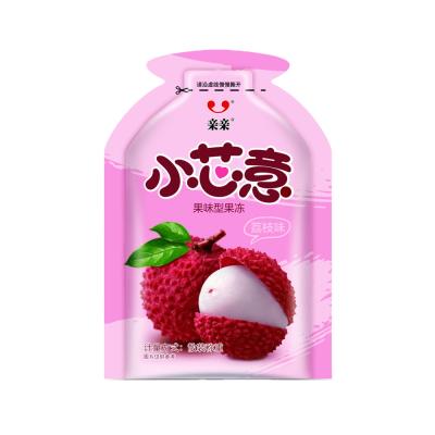 China Qinqin 20g natural squeeze jelly in the bag fruit flavor food children snacks private label production for sale